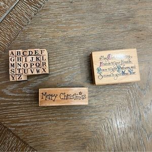 Lot of 3 mounted stamps